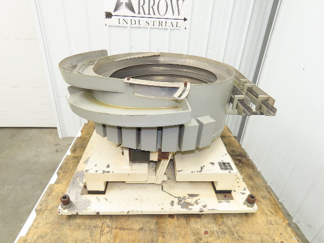 Hoosier Vibratory Parts Feeder Bowl 24" Stainless Bowl 120V 1-3/8" Discharge