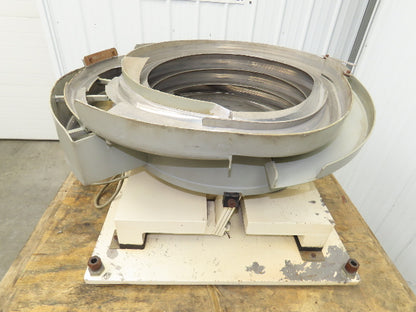 Hoosier Vibratory Parts Feeder Bowl 24" Stainless Bowl 120V 1-3/8" Discharge