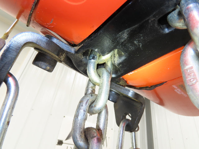 CM Lodestar Model RRS 2 Ton 4000lb Electric Chain Hoist 21' Lift 16 FPM 3PH 460V