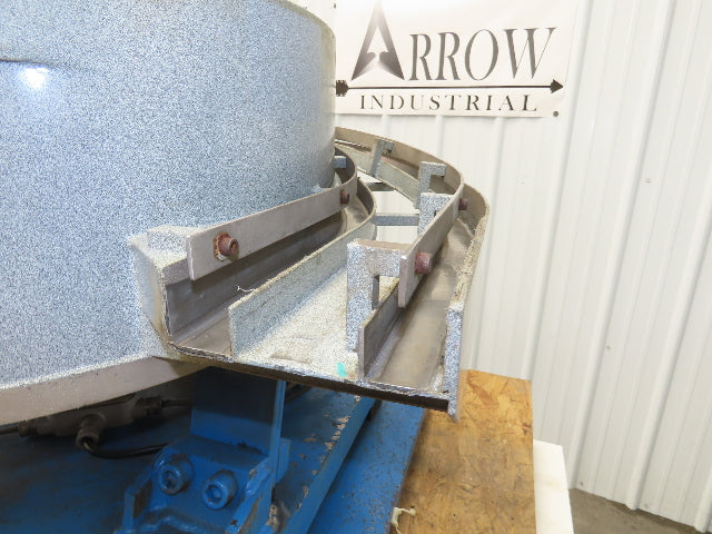Vibratory Parts Feeder Bowl 24" Stainless Bowl 120V 1-3/8" Discharge
