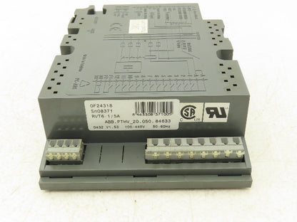 ABB RVT6-1/5A Power Factor Controller Programmable Protection Thresholds