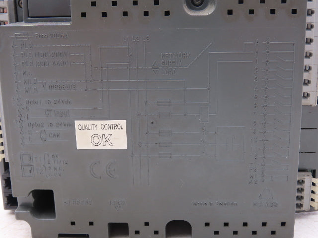 ABB RVT6-1/5A Power Factor Controller Programmable Protection Thresholds