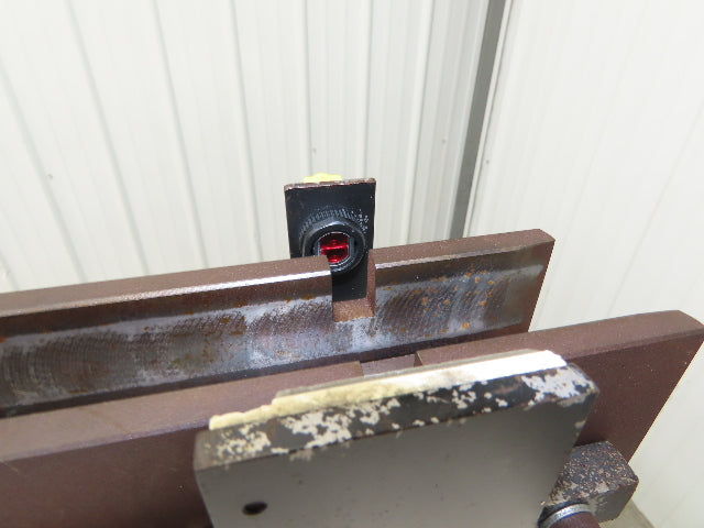 Vibratory Linear Parts Feeder 33-1/2" Long 120 Volt Coil 1-1/4" Wide Guild Rail