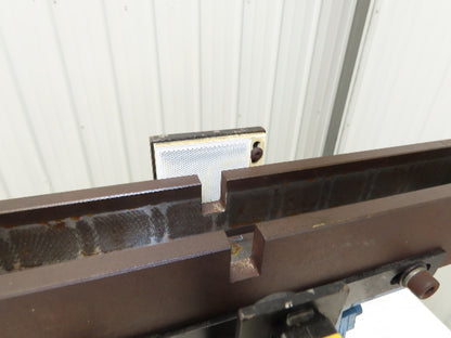 Vibratory Linear Parts Feeder 33-1/2" Long 120 Volt Coil 1-1/4" Wide Guild Rail