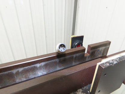 Vibratory Linear Parts Feeder 33-1/2" Long 120 Volt Coil 1-1/4" Wide Guild Rail