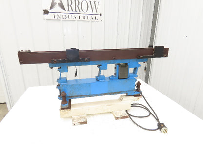 Vibratory Linear Parts Feeder 33-1/2" Long 120 Volt Coil 1-1/4" Wide Guild Rail