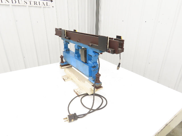 Vibratory Linear Parts Feeder 33-1/2" Long 120 Volt Coil 1-1/4" Wide Guild Rail