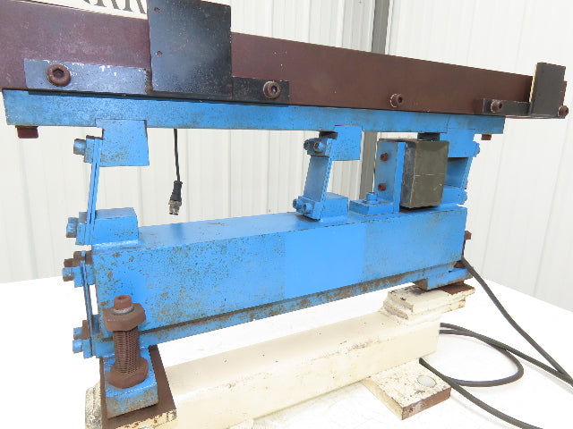 Vibratory Linear Parts Feeder 33-1/2" Long 120 Volt Coil 1-1/4" Wide Guild Rail