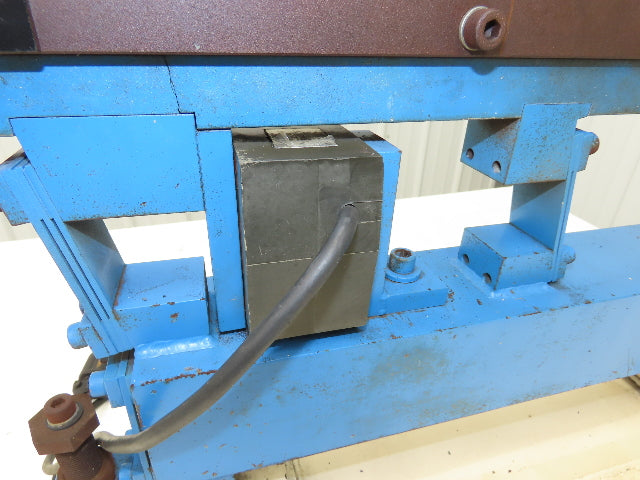 Vibratory Linear Parts Feeder 33-1/2" Long 120 Volt Coil 1-1/4" Wide Guild Rail