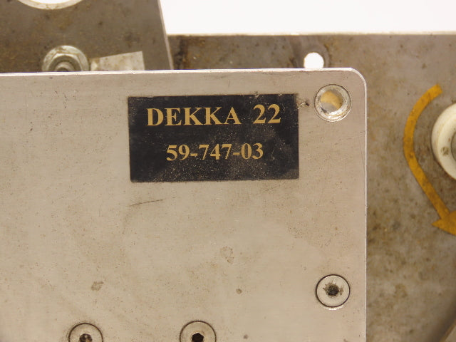 Dekka 59-747-03 22 Case Sealer Taping Head 2" Box Taper READ