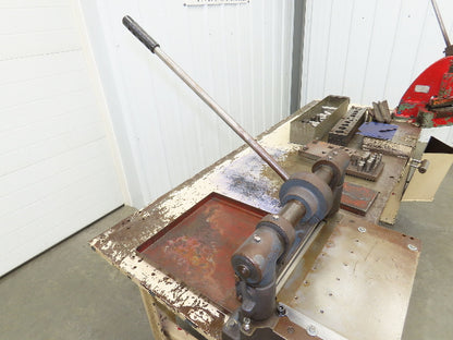 Tinsmith Fabrication Welding Layout Table Work Bench Di-Acro Notcher 12" Shear