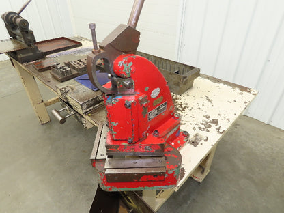 Tinsmith Fabrication Welding Layout Table Work Bench Di-Acro Notcher 12" Shear