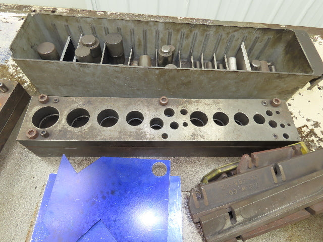 Tinsmith Fabrication Welding Layout Table Work Bench Di-Acro Notcher 12" Shear
