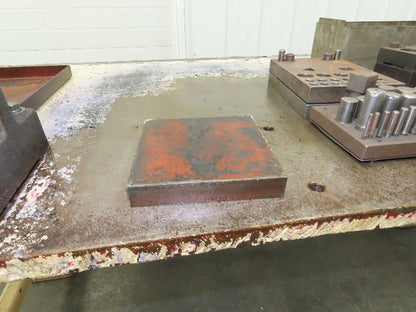 Tinsmith Fabrication Welding Layout Table Work Bench Di-Acro Notcher 12" Shear