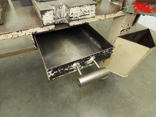 Tinsmith Fabrication Welding Layout Table Work Bench Di-Acro Notcher 12" Shear