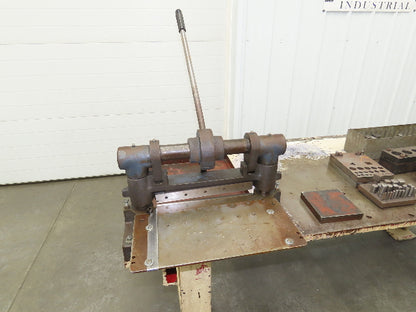 Tinsmith Fabrication Welding Layout Table Work Bench Di-Acro Notcher 12" Shear