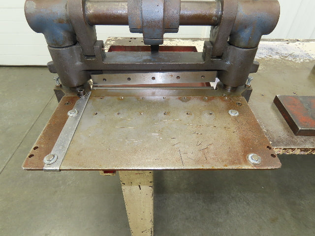 Tinsmith Fabrication Welding Layout Table Work Bench Di-Acro Notcher 12" Shear