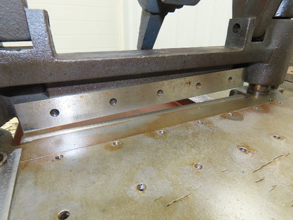 Tinsmith Fabrication Welding Layout Table Work Bench Di-Acro Notcher 12" Shear