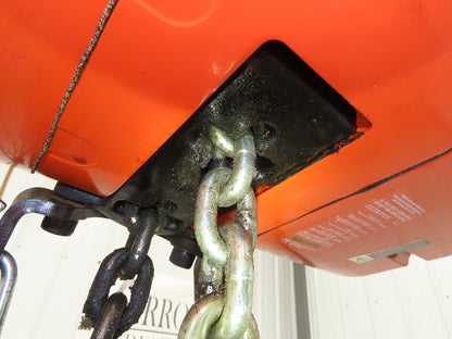 CM Lodestar Model RRS 2 Ton 4000lb Electric Chain Hoist 21' Lift 16 FPM 3PH 480V