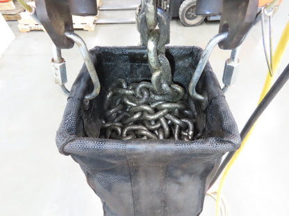 CM Lodestar Model RRS 2 Ton 4000lb Electric Chain Hoist 21' Lift 16 FPM 3PH 480V