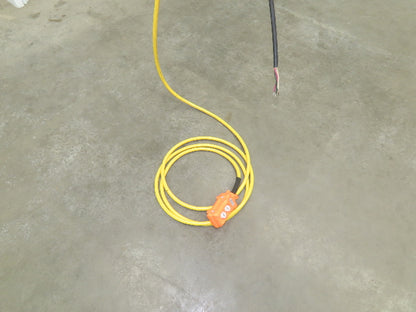 CM Lodestar Model RRS 2 Ton 4000lb Electric Chain Hoist 21' Lift 16 FPM 3PH 480V