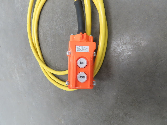 CM Lodestar Model RRS 2 Ton 4000lb Electric Chain Hoist 21' Lift 16 FPM 3PH 480V