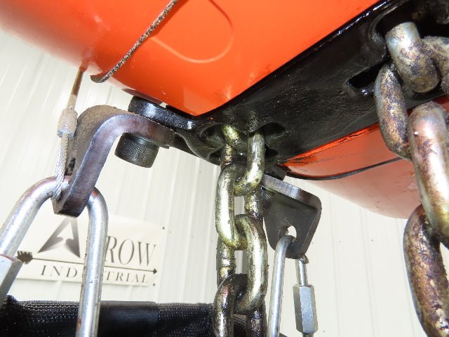 CM Lodestar Model RRS 2 Ton 4000lb Electric Chain Hoist 22' Lift 16 FPM 3PH 480V