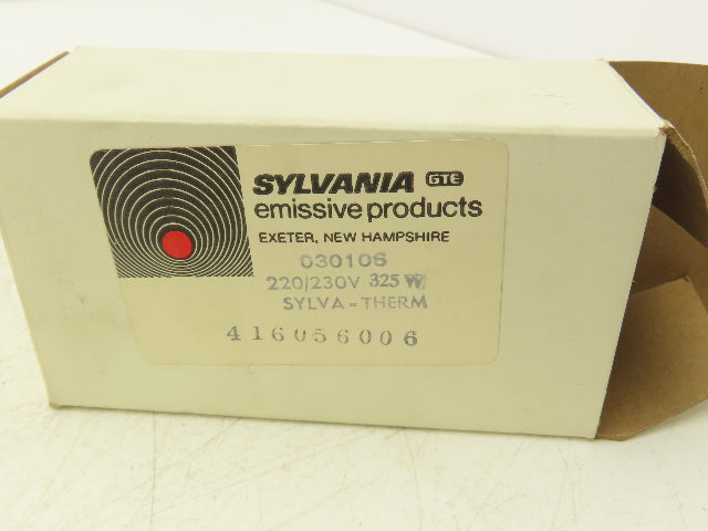 Sylvania Sylva-Therm 030106 Ceramic Infrared Panel Heater 325W 230V  Lot of 4