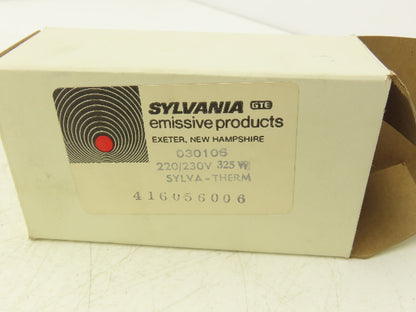 Sylvania Sylva-Therm 030106 Ceramic Infrared Panel Heater 325W 230V  Lot of 4