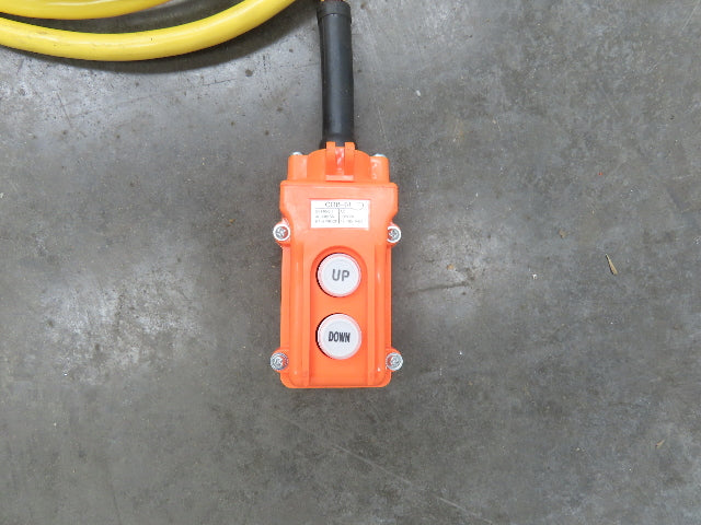 CM Lodestar Model L 1 Ton 2000lb Electric Chain Hoist 25' Lift 16 FPM 3PH 480V