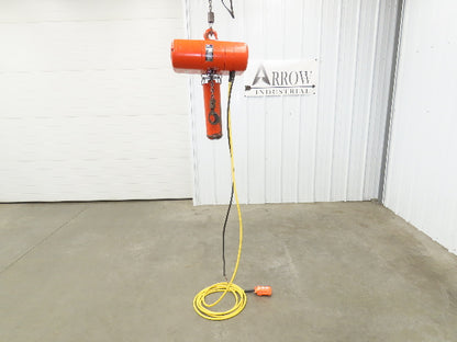 CM Lodestar Model L 1 Ton 2000lb Electric Chain Hoist 25' Lift 16 FPM 3PH 480V