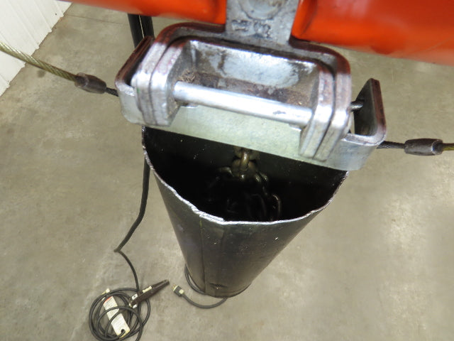 CM Lodestar Model J 1/2 Ton 1000lb Electric Chain Hoist 21' Lift 32 FPM 1PH 110V