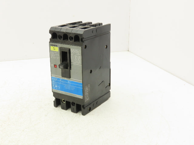 Siemens ED43B040 SENTRON 40A Circuit Breaker 480V 3-Pole