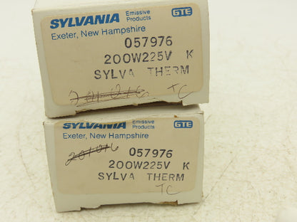 Sylvania Sylva-Therm 057976 Ceramic Infrared Panel Heater 200W 230V  Lot of 3