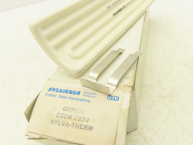 Sylvania Sylva-Therm Ceramic Infrared Panel Heater 250W 230V 9-5/8"L  Lot of 2