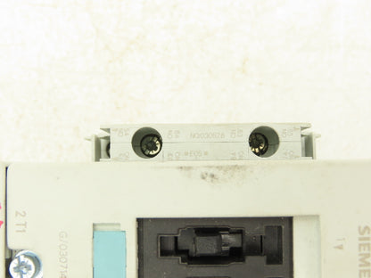 Siemens 3RT1046-3AK60 Sirius 3-Pole Power Contactor 95A 45kW 110V Coil w/2NC Aux