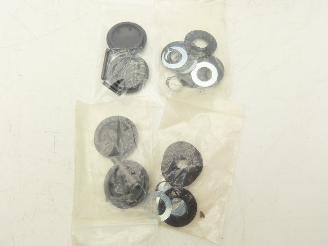 Dayton 4YX96 Load Wheel Kit Assembly With Bearings And Axles Lot of 4