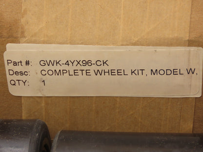 Dayton 4YX96 Load Wheel Kit Assembly With Bearings And Axles Lot of 4