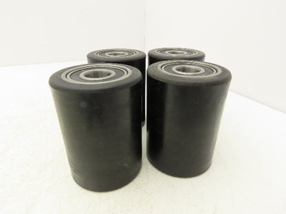 Dayton 4YX96 Load Wheel Kit Assembly With Bearings And Axles Lot of 4