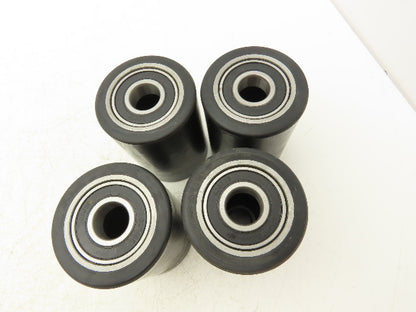 Dayton 4YX96 Load Wheel Kit Assembly With Bearings And Axles Lot of 4