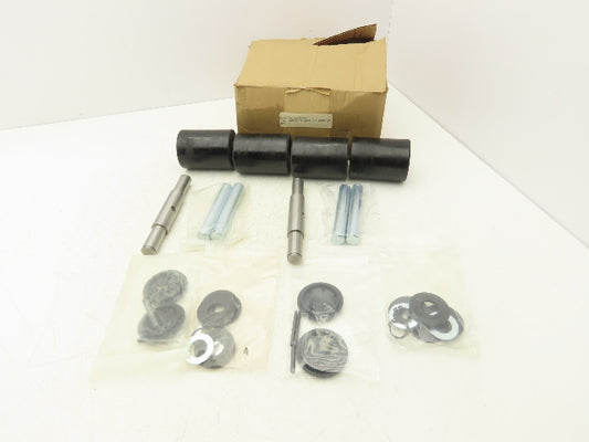 Dayton 4YX96 Load Wheel Kit Assembly With Bearings And Axles Lot of 4