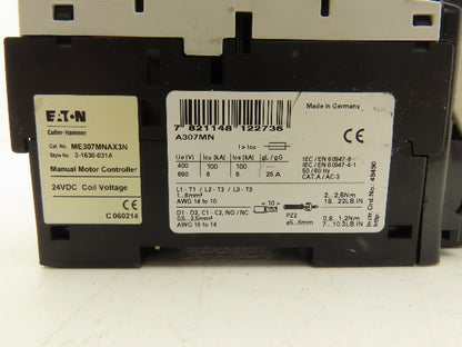 Eaton Cutler Hammer A307MN Circuit Breaker 3P Manual Motor Starter 2A Lot of 4