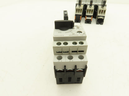 Eaton Cutler Hammer A307MN Circuit Breaker 3P Manual Motor Starter 2A Lot of 4