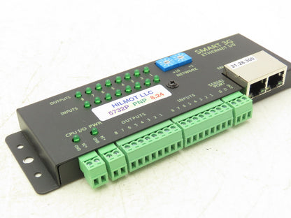 Hilmot 5732P PNP v8.24 Roller Conveyor I/O Module SMART 3G Ethernet PLC 24V MDR