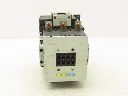 Siemens 3RT1054-6AF36 Motor Starter Contactor 100Hp 160A 1000V 3 Pole 120V Coil