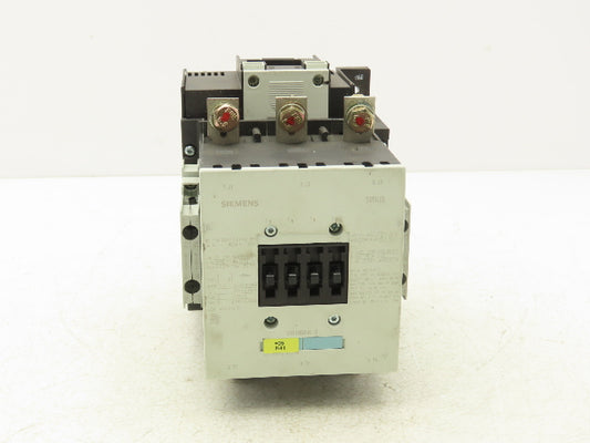 Siemens 3RT1054-6AF36 Motor Starter Contactor 100Hp 160A 1000V 3 Pole 120V Coil