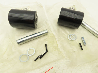 Dayton 46G276 Lift Wheel Kit Assembly w/Bearings & Axles 3-5/8" x 3" Lot of 4