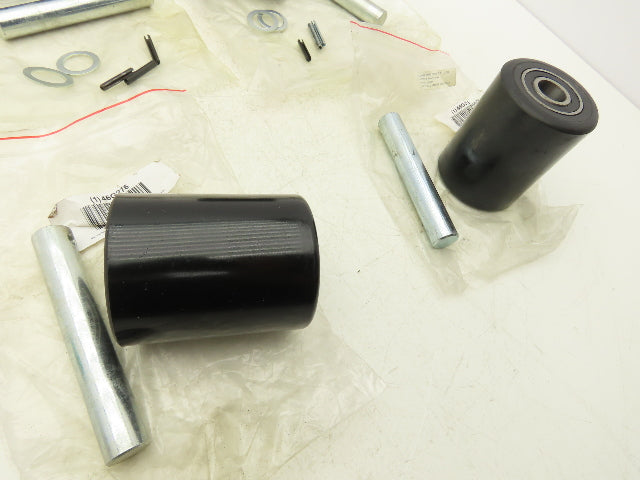 Dayton 46G276 Lift Wheel Kit Assembly w/Bearings & Axles 3-5/8" x 3" Lot of 4