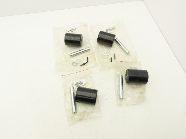 Dayton 46G276 Lift Wheel Kit Assembly w/Bearings & Axles 3-5/8" x 3" Lot of 4