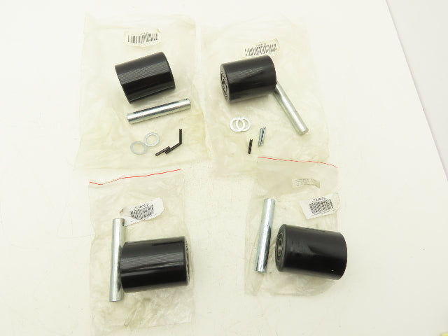 Dayton 46G276 Lift Wheel Kit Assembly w/Bearings & Axles 3-5/8" x 3" Lot of 4